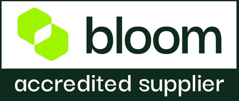 Bloom accredited supplier badge